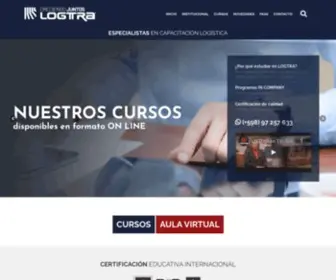 Logtra.com.uy(Instituto de Especialidades Laborales en Logística y Transporte) Screenshot