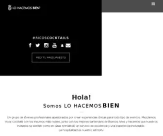 Lohacemosbien.com.ar(Lo Hacemos Bien) Screenshot