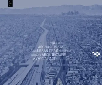 Loharchitects.com(Lorcan O'Herlihy Architects) Screenshot