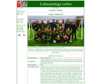 Lohausenliga.de(Online) Screenshot