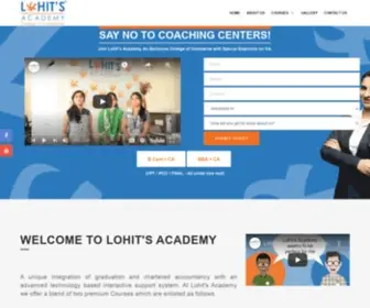 Lohitsacademy.com(Lohit's Academy) Screenshot