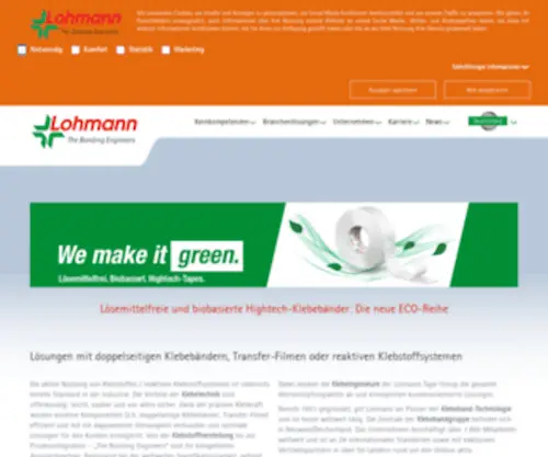 Lohmann-Tapes.com(Lohmann Tapes) Screenshot