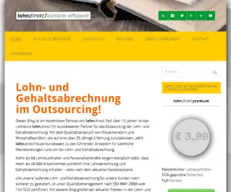 Lohn-Gehaltsabrechnung.com(Lohn Gehaltsabrechnung) Screenshot