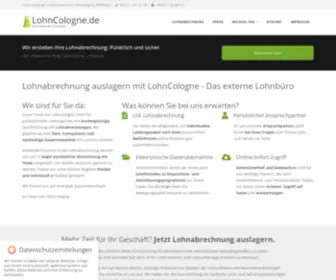 Lohncologne.de(Preiswerte) Screenshot