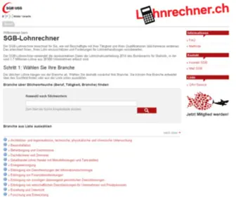 Lohnrechner.ch(Übliche) Screenshot