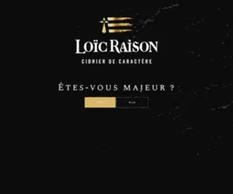 Loicraison.fr(Loïc Raison) Screenshot