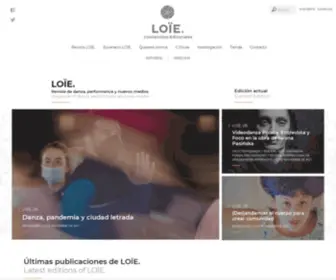 Loie.com.ar(LOÏE) Screenshot