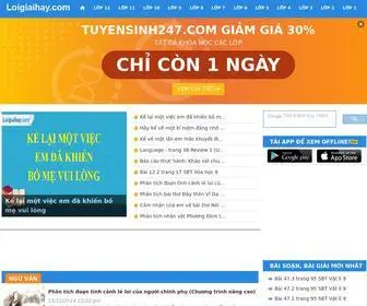 Loigiaihay.com(Để) Screenshot