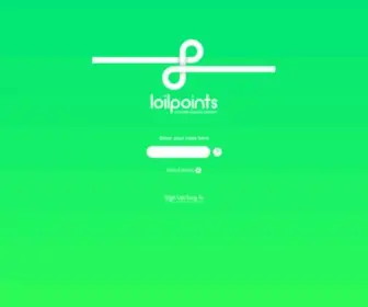 Loilpoints.com(loilpoints) Screenshot