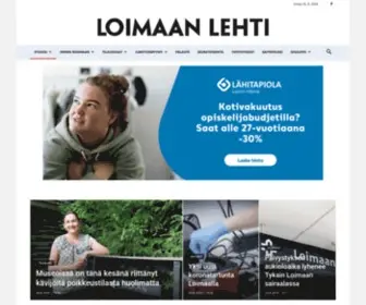 Loimaanlehti.fi(Loimaan Lehti) Screenshot