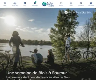 Loireavelo.fr(La Loire à Vélo) Screenshot