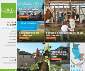Loiretourisme.com(Loire tourisme) Screenshot