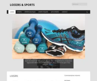 Loisirs-Sport.com(Loisirs Sport) Screenshot