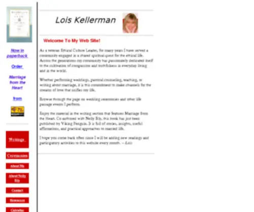 Loiskellerman.com(Lois Kellerman) Screenshot