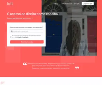Loitlegal.com.br(O acesso ao direito como escolha) Screenshot