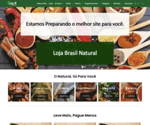 Lojabrasilnatural.com.br(Lojabrasilnatural) Screenshot