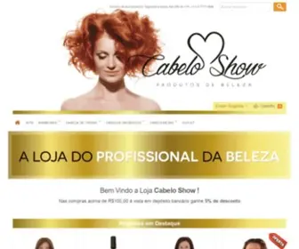 Lojacabeloshow.com.br(Loja Cabelo Show) Screenshot