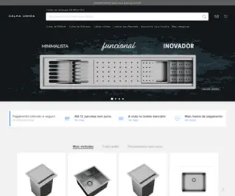 Lojacalhaumida.com.br(Calha Úmida Store) Screenshot