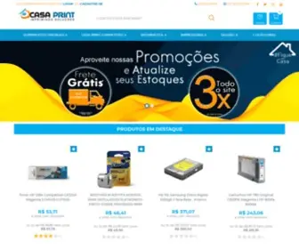 Lojacasaprint.com.br(Loja Casa Print) Screenshot