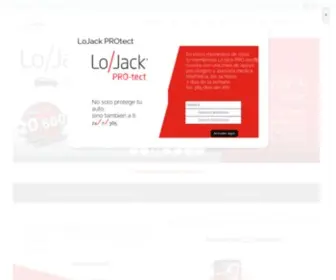 Lojack.com.mx(LoJack México) Screenshot