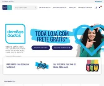 Lojacoral.com.br(Coral) Screenshot