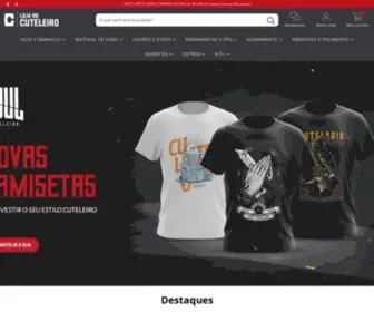 Lojadocuteleiro.com.br(Loja do Cuteleiro) Screenshot