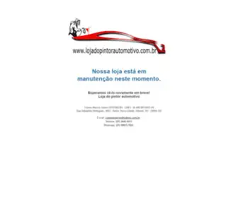 Lojadopintorautomotivo.com.br(Estamos) Screenshot