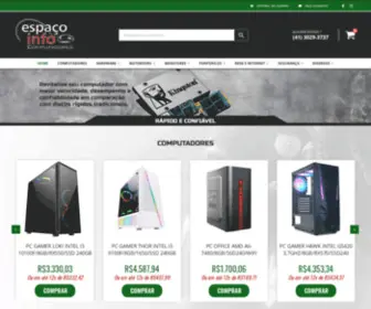 Lojaespacoinfo.com.br(Espaço Info Computadores) Screenshot
