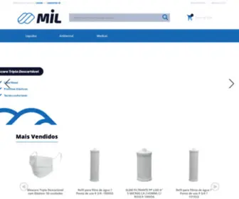 Lojafiltrosmil.com.br(Mil) Screenshot