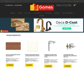 Lojagomes.com.br(Loja Gomes) Screenshot