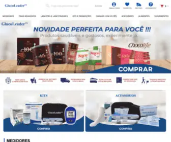 Lojahmdbio.com.br(Loja GlucoLeader) Screenshot