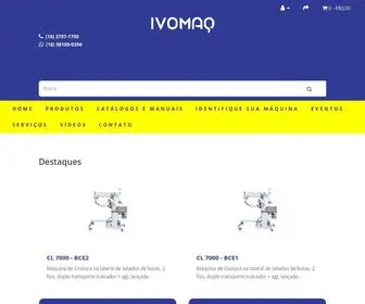 Lojaivomaq.com.br(IVOMAQ) Screenshot