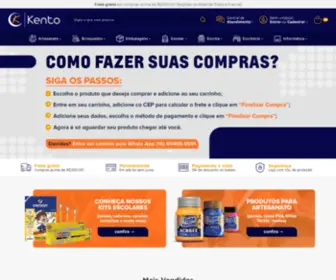 Lojakento.com.br(Loja Kento) Screenshot