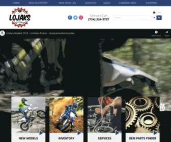 Lojaks.com(Shop Lojaks Cycle Sales) Screenshot