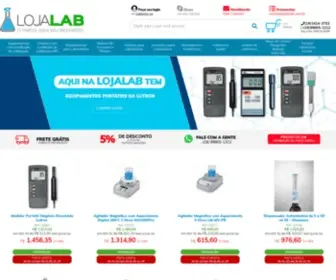 Lojalab.com.br(Equipamentos para Laboratórios) Screenshot