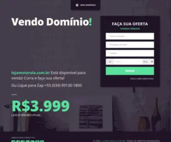 Lojamotorola.com.br(Está à venda) Screenshot