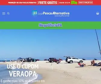 Lojapescaalternativa.com.br(Loja Pesca Alternativa) Screenshot