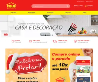 Lojaprolar.com.br(Loja Prolar) Screenshot