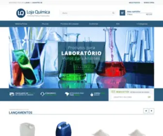 Lojaquimica.com.br(Loja Química) Screenshot