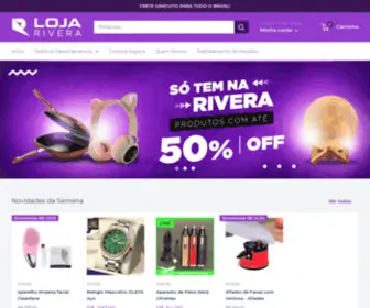 Lojarivera.com.br(Lojarivera) Screenshot