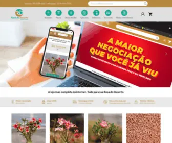Lojarosadodeserto.com.br(A loja mais completa da internet) Screenshot