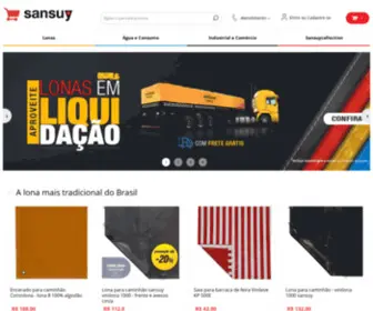 Lojasansuy.com.br(A loja de lonas mais tradicional do Brasil) Screenshot