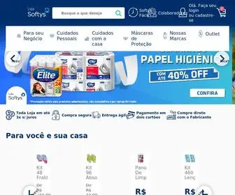 Lojasoftys.com.br(Softys) Screenshot