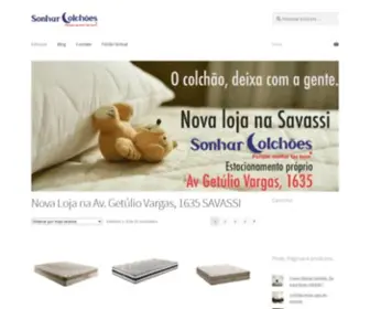 Lojasonharcolchoes.com.br(Sonhar Colch) Screenshot