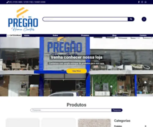 Lojaspregao.com.br(Pregão) Screenshot