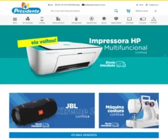 Lojaspresidente.com.br(Móveis) Screenshot