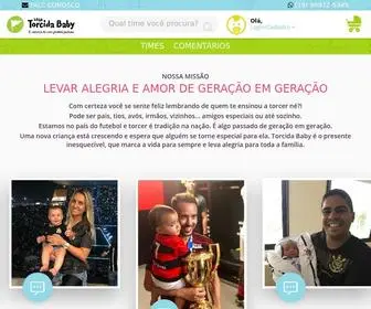 Lojatorcidababy.com.br(Roupas de Times para Bebês) Screenshot