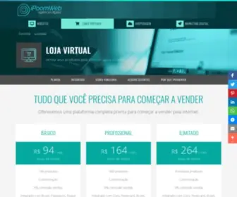 Lojavirtualcriar.com.br(Loja Virtual) Screenshot