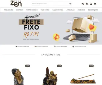 Lojavivazen.com.br(Loja Viva Zen) Screenshot