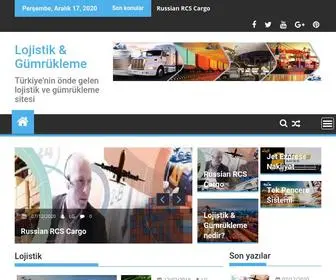 Lojistikgumrukleme.com(Lojistik & Gümrükleme) Screenshot